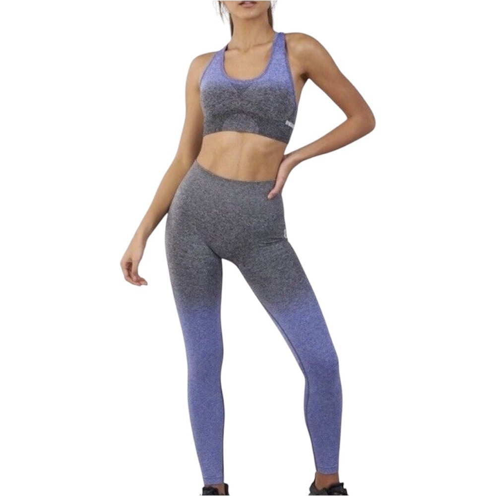 Gymshark S Ombre sports bra and leggings set